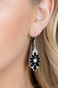 Paparazzi ~ Gala Goddess ~ Black Earrings
