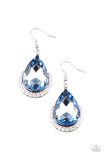 Load image into Gallery viewer, Paparazzi ~ Mega Marvelous ~ Blue Earrings