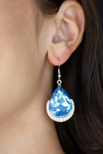 Load image into Gallery viewer, Paparazzi ~ Mega Marvelous ~ Blue Earrings