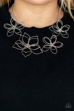 Load image into Gallery viewer, Paparazzi ~ Flower Garden Fashionista ~ Silver Necklace Set