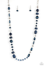 Load image into Gallery viewer, Paparazzi ~ Juicy Gossip ~ Blue Necklace Set