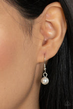 Load image into Gallery viewer, Paparazzi ~ Drip Drop Dazzle ~ White Necklace Set