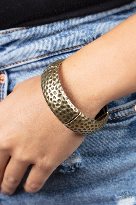 Paparazzi ~ Come Under The Hammer ~ Brass Bracelet