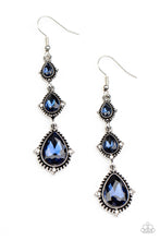 Load image into Gallery viewer, Paparazzi ~ Prague Princess ~ Blue Earrings
