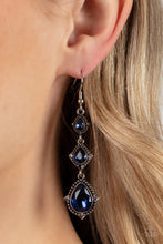 Load image into Gallery viewer, Paparazzi ~ Prague Princess ~ Blue Earrings