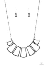 Load image into Gallery viewer, Paparazzi ~ Full-Fledged Framed ~ Black Necklace Set