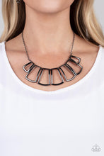 Load image into Gallery viewer, Paparazzi ~ Full-Fledged Framed ~ Black Necklace Set