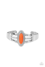 Load image into Gallery viewer, Paparazzi ~ Wanderlust Walkabout ~ Orange Cuff Bracelet