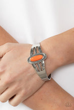 Load image into Gallery viewer, Paparazzi ~ Wanderlust Walkabout ~ Orange Cuff Bracelet
