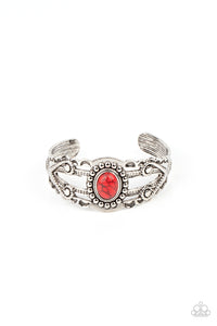Paparazzi ~ Sonoran Soul Searcher ~ Red Cuff Bracelet