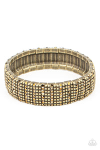 Paparazzi ~ The GRIT Factor ~ Brass Bracelet