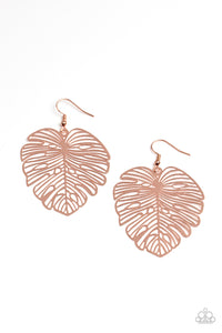 Paparazzi ~ Palm Palmistry ~ Copper Earrings