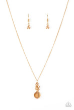 Load image into Gallery viewer, Paparazzi ~ Clustered Candescence ~ Gold Pendant Necklace Set