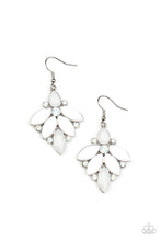 Load image into Gallery viewer, Paparazzi ~ Fantasy Flair ~ White Earrings