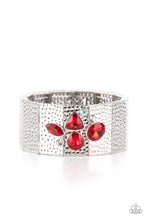 Load image into Gallery viewer, Paparazzi ~ Flickering Fortune ~ Red Bracelet