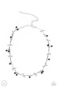 Paparazzi ~ Sahara Social ~ Black Choker Necklace Set