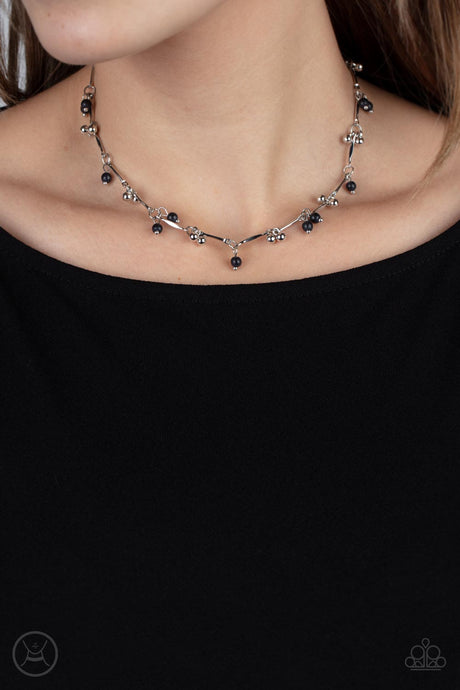 Paparazzi ~ Sahara Social ~ Black Choker Necklace Set