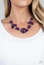 Load image into Gallery viewer, Paparazzi ~ Botanical Banquet ~ Purple Necklace Set