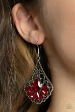 Load image into Gallery viewer, Paparazzi ~ Exemplary Elegance ~ Red Earrings