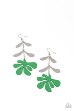Load image into Gallery viewer, Paparazzi ~ Palm Beach Bonanza ~ Green Earrings