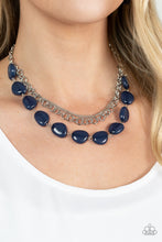 Load image into Gallery viewer, Paparazzi ~ Pumped Up Posh ~ Blue Necklace Set