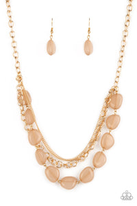 Paparazzi ~ Pumped Up Posh ~ Gold Necklace Set