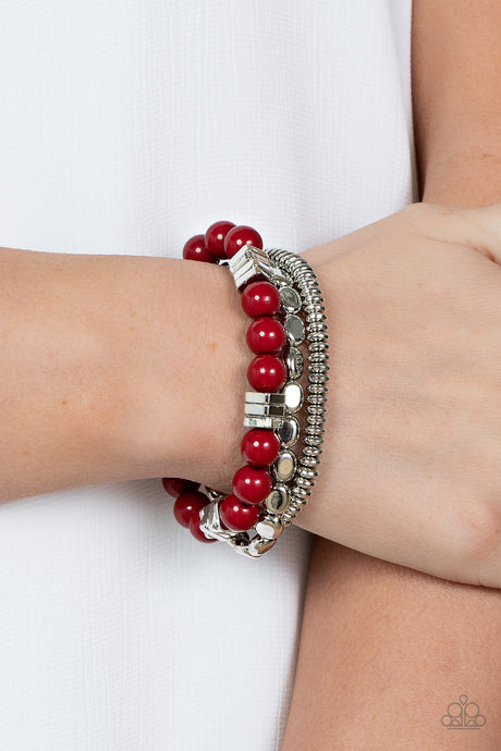 Paparazzi ~ Tour de Tourist ~ Red Bracelet