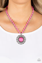 Load image into Gallery viewer, Paparazzi ~ Sahara Suburb ~ Pink Necklace Set