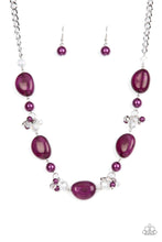 Load image into Gallery viewer, Paparazzi ~ The Top TENACIOUS ~ Purple Necklace Set