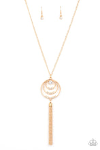Load image into Gallery viewer, Paparazzi ~ Spiraling Sparkle ~ Gold Necklace Set