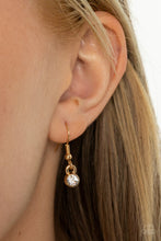 Load image into Gallery viewer, Paparazzi ~ Spiraling Sparkle ~ Gold Necklace Set