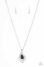 Load image into Gallery viewer, Paparazzi ~ Dauntless Demure ~ Purple Necklace Set