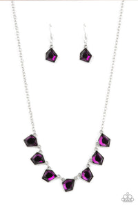 Paparazzi ~ Experimental Edge ~ Purple Necklace Set