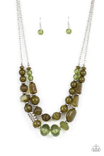 Load image into Gallery viewer, Paparazzi ~ Pina Colada Paradise ~ Green Necklace Set