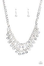 Load image into Gallery viewer, Paparazzi ~ Urban Palace ~ Silver Necklace Set