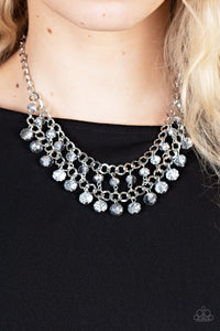 Paparazzi ~ Urban Palace ~ Silver Necklace Set