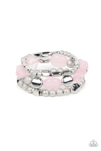Paparazzi ~ Marina Magic ~ Pink Bracelet