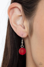 Load image into Gallery viewer, Paparazzi ~ Here Today, GONDOLA Tomorrow ~ Red Necklace Set