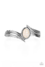 Load image into Gallery viewer, Paparazzi ~ Wild Wild NEST ~ White Cuff Bracelet