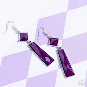 Paparazzi ~ Hollywood Harmony ~ Purple Earrings