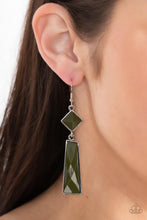Load image into Gallery viewer, Paparazzi ~ Hollywood Harmony ~ Green Earrings
