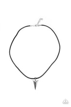 Load image into Gallery viewer, Paparazzi ~ Pharaohs Arrow ~ Men&#39;s Black Urban Necklace
