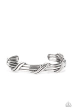 Load image into Gallery viewer, Paparazzi ~ Last Man Standing ~ Men&#39;s Silver Cuff Bracelet