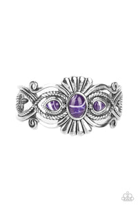 Paparazzi ~ Rural Rumination ~ Purple Cuff Bracelet