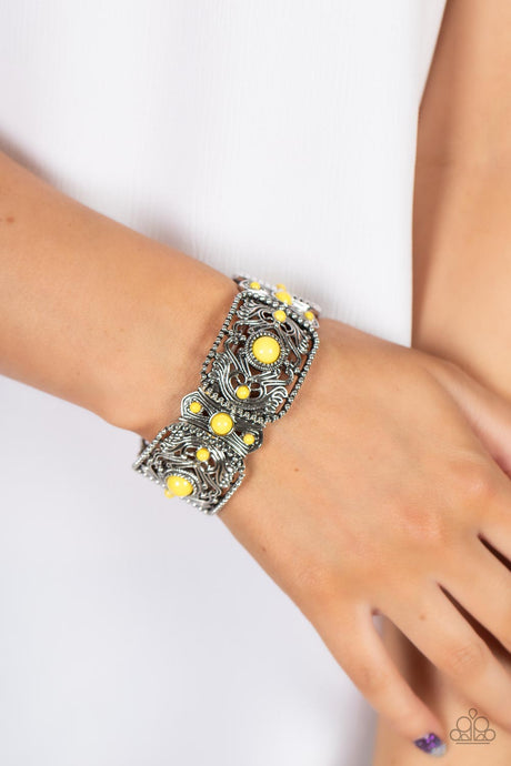 Paparazzi ~ Going, Going, GONDOLA ~ Yellow Bracelet