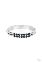 Load image into Gallery viewer, Paparazzi ~ Doubled Down Dazzle ~ Blue Bracelet