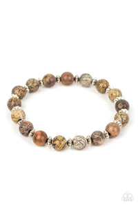 Paparazzi ~ Keep The Peace ~ Silver Urban Bracelet