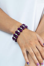 Load image into Gallery viewer, Paparazzi ~ Starlight Reflection ~ Purple Bracelet