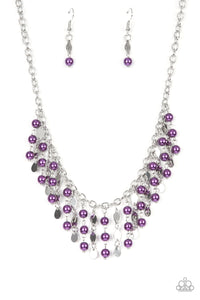 Paparazzi ~ Wall Street Stylist ~ Purple Necklace Set
