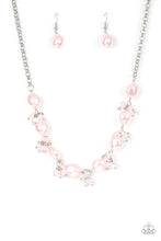 Load image into Gallery viewer, Paparazzi ~ Rolling with the BRUNCHES ~ Pink Pearl Necklace Set